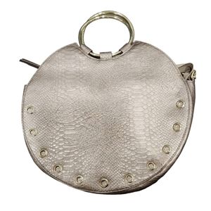 Time and Tru Gold Round Bag/ Hand Bag